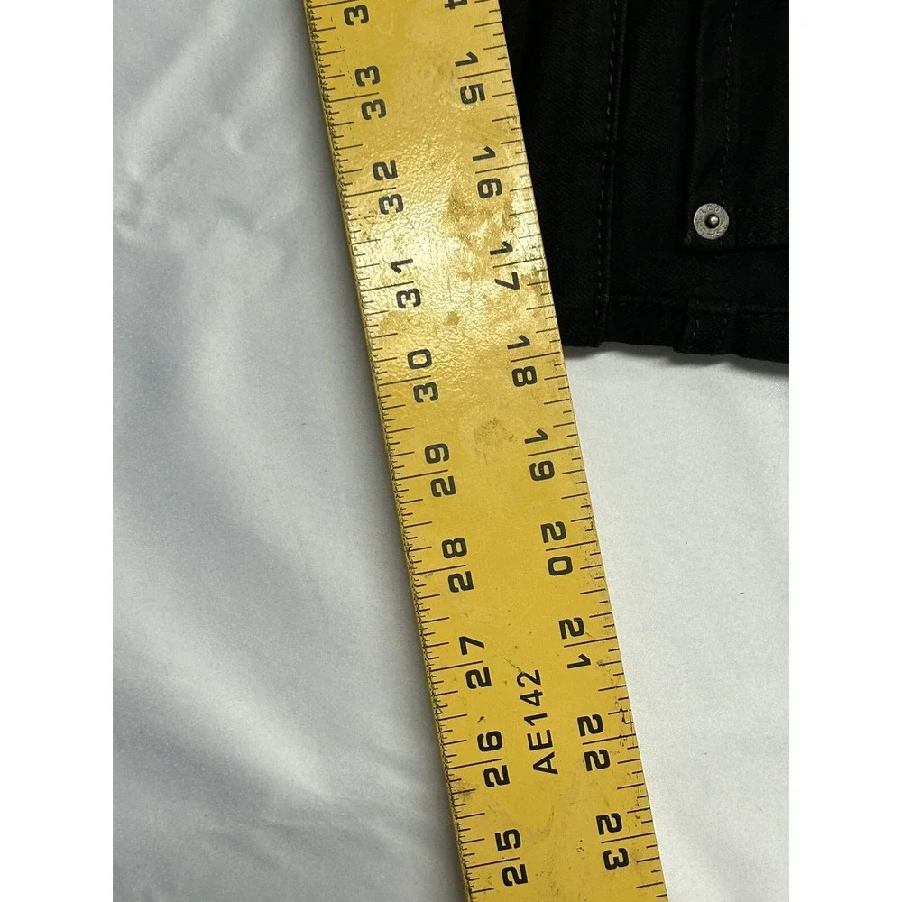 Levis Jeans‎ Mens Black Denim Pants 511 Slim Fit Premium Stretch Casual 36x34
